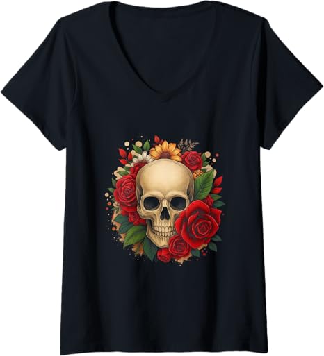 Halloween Skeleton Designs Co. - sugar skull socks womens