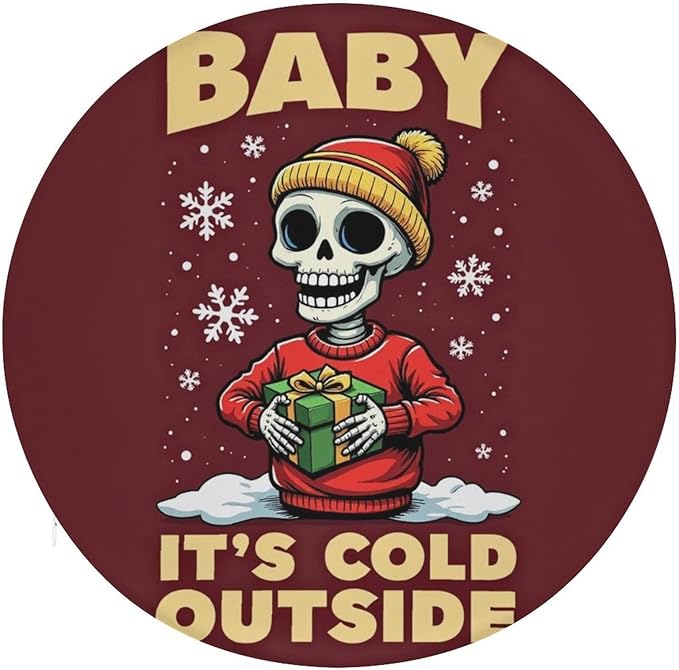 Office Car Chair Bar Stool Cushions, Cozy Seat Cushion Chair Pad Christmas Skeleton Funny Sugar Skull, Indoor Patio Garden Home Decoration Pads - sugar skull car pet seat cover