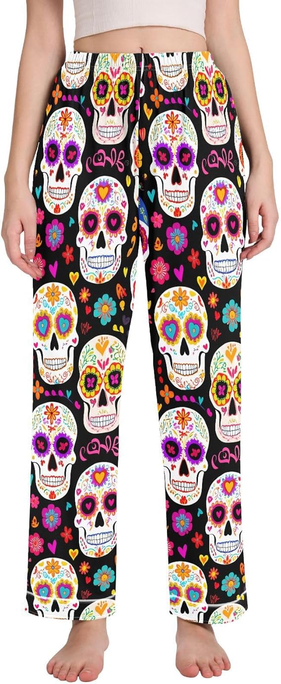 UMIRIKO - sugar skull pajamas womens