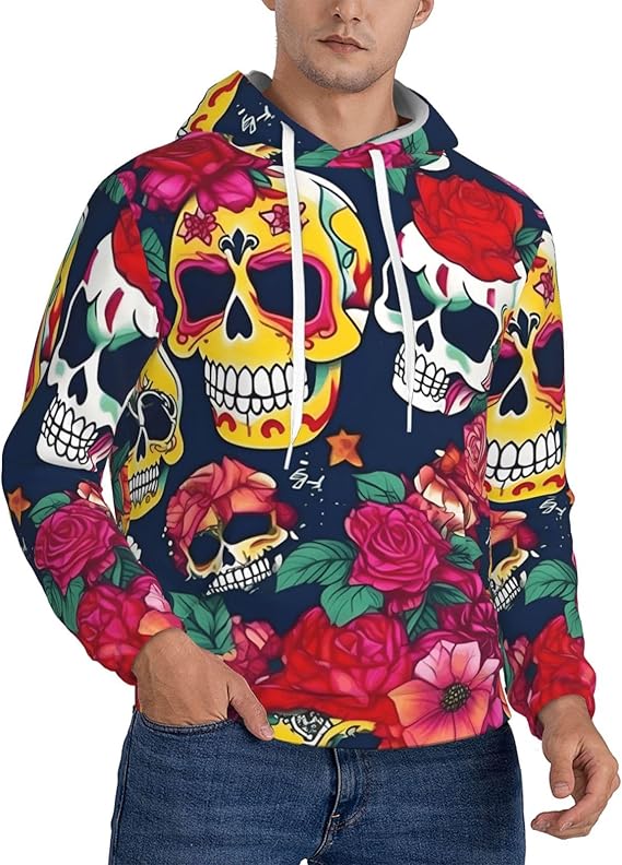 MIEKGPS - sugar skull winter gloves