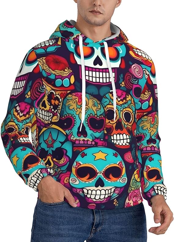 MIEKGPS - sugar skull winter gloves