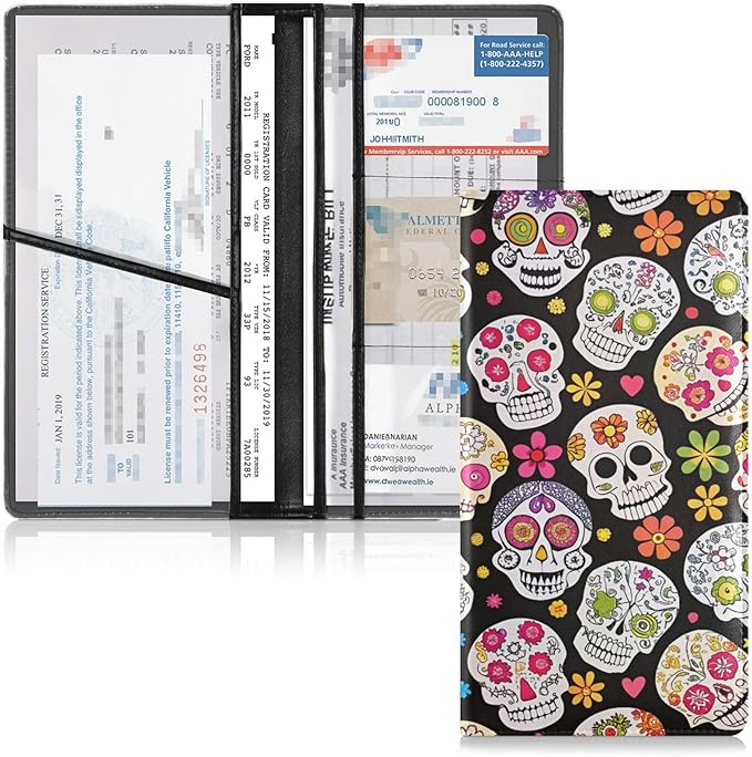 Qilmy - sugar skull winter gloves