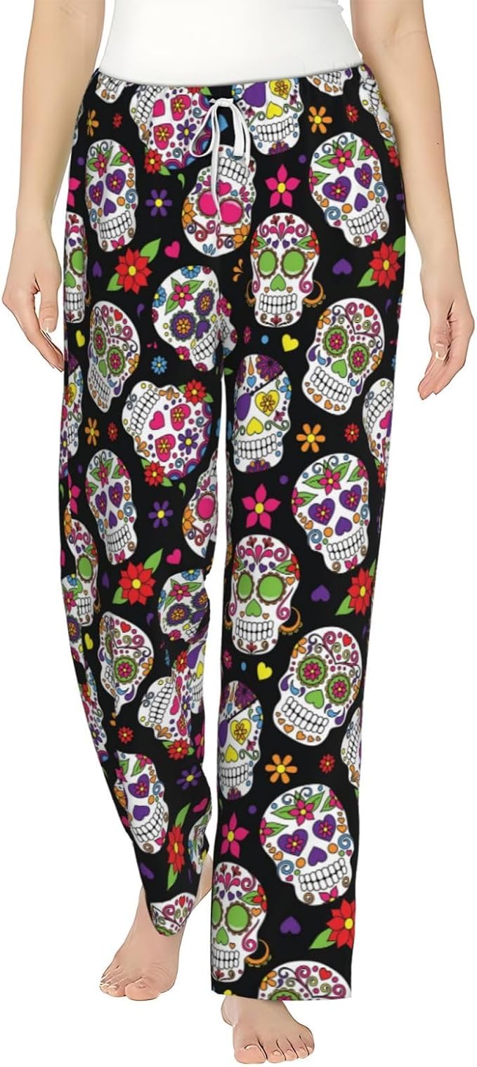 Keitzhva - sugar skull pajamas womens