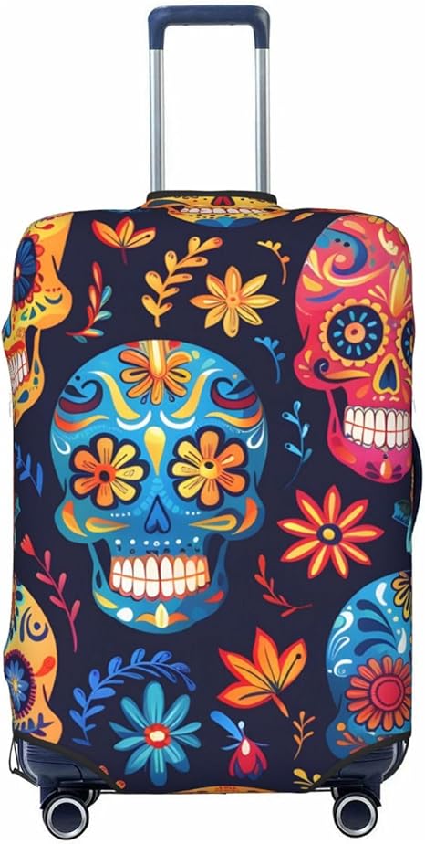 Yaxongx - sugar skull luggage set