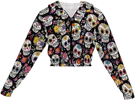 Generic - sugar skull coat womens