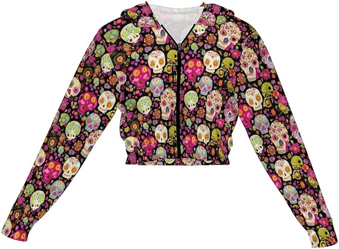 Generic - sugar skull coat womens