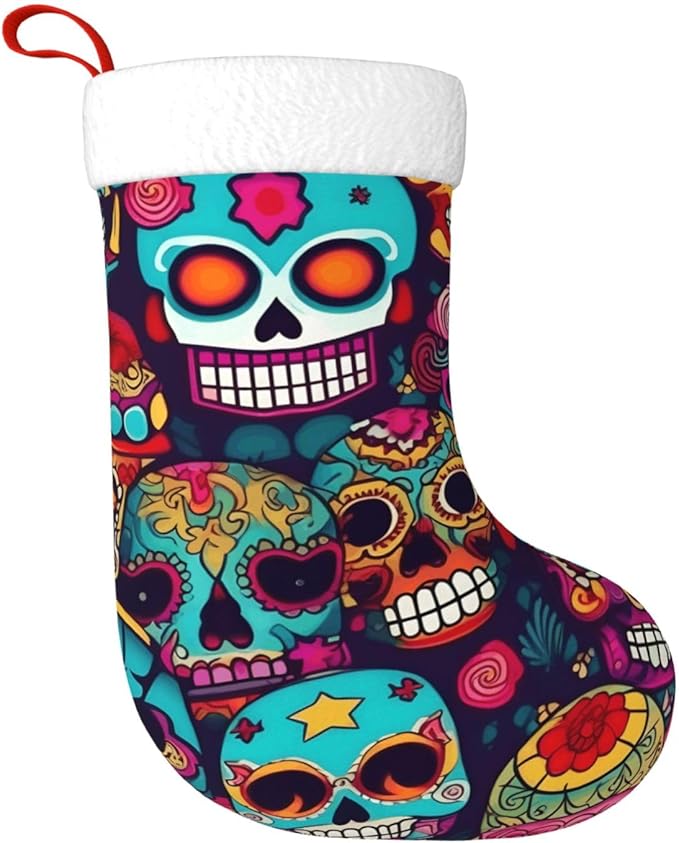 BGSHJVF - sugar skull socks womens
