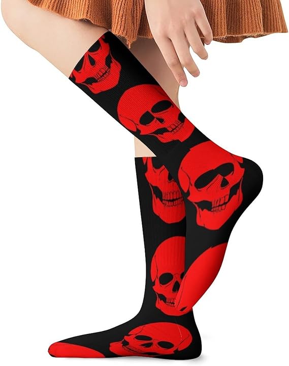 HEBVASS - sugar skull boots for women