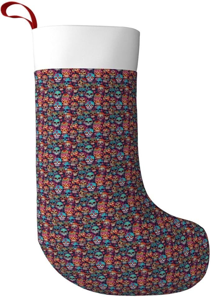FKHOHL - sugar skull socks womens