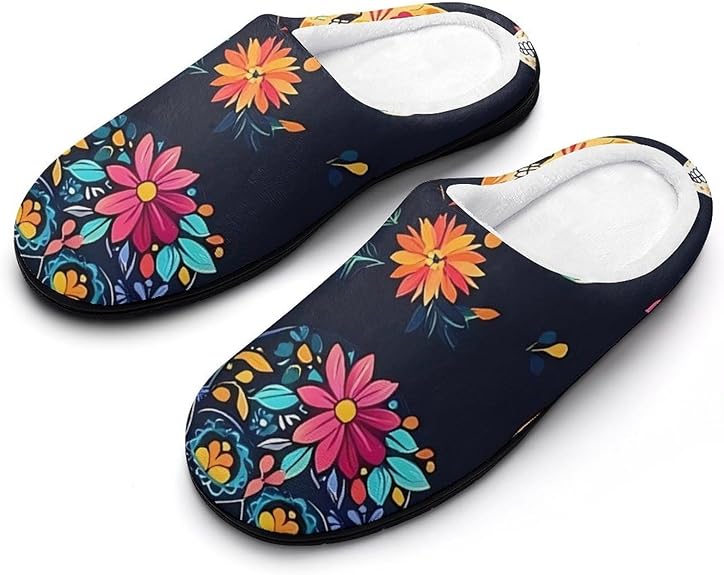 Generic - sugar skull slippers womens