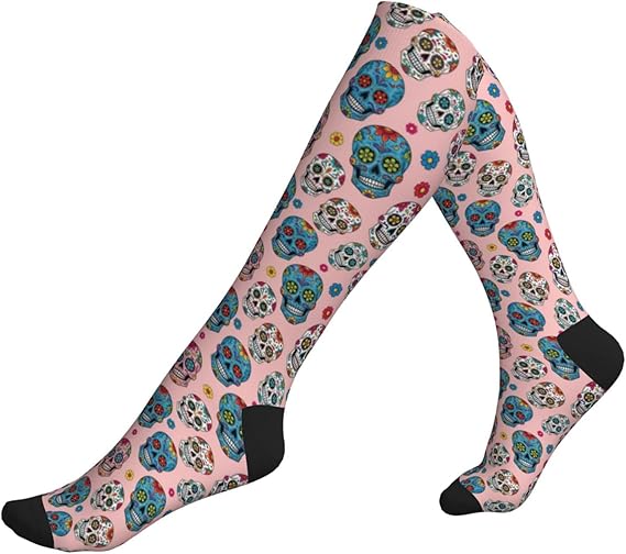 Supdreamc - sugar skull socks womens