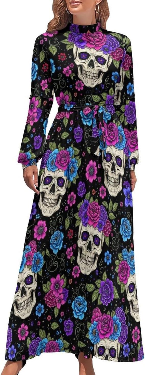 ACCXECTGGV - sugar skull winter gloves