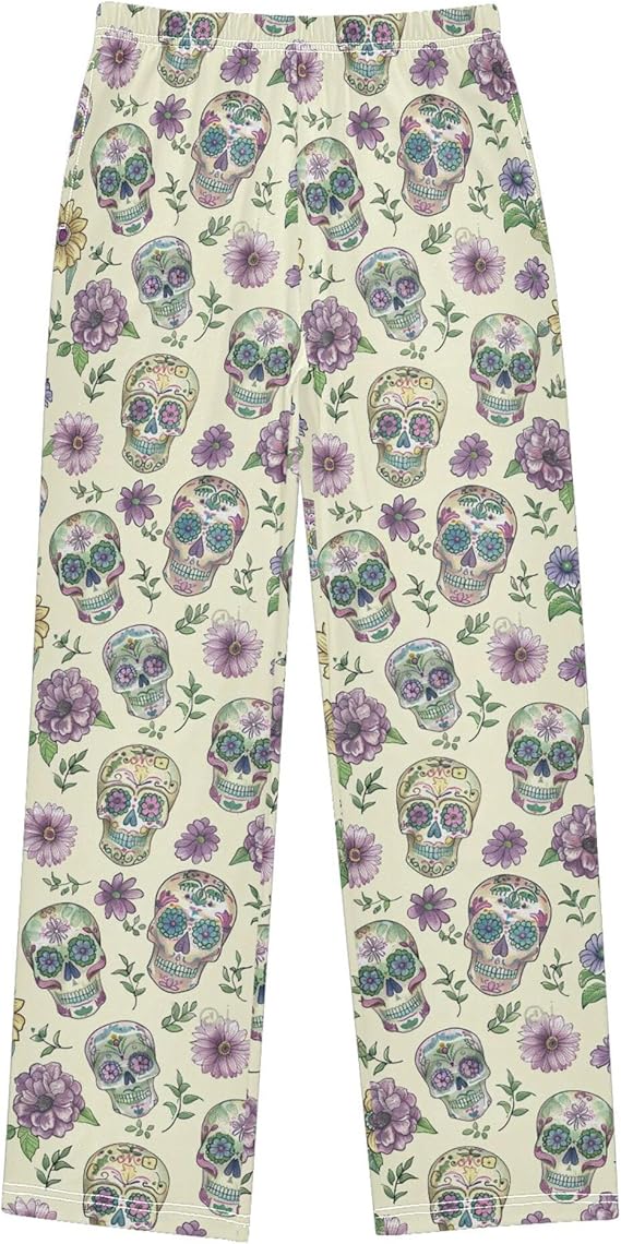 Wudan - sugar skull pajamas womens