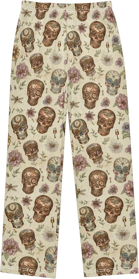 Wudan - sugar skull pajamas womens