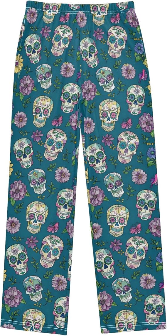 Wudan - sugar skull pajamas womens