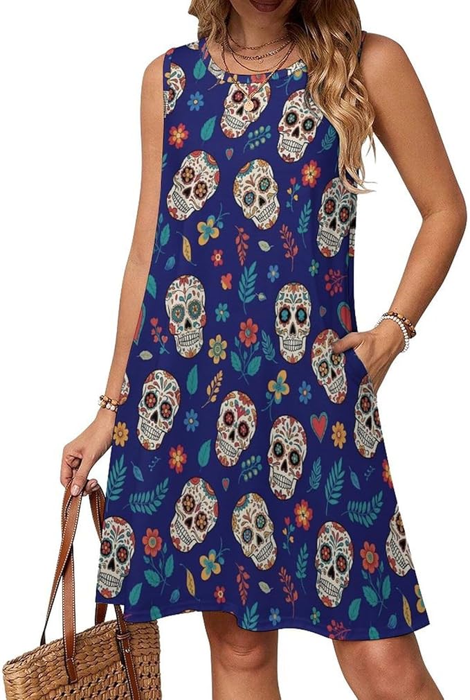 4SEE - sugar skull sneakers womens