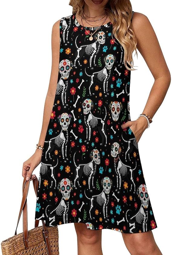 4SEE - sugar skull sneakers womens