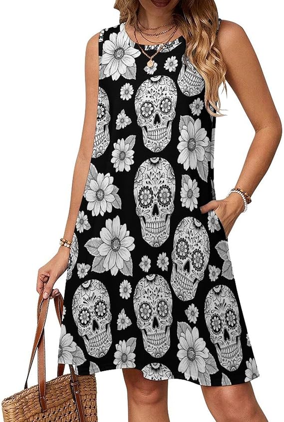 4SEE - sugar skull sneakers womens