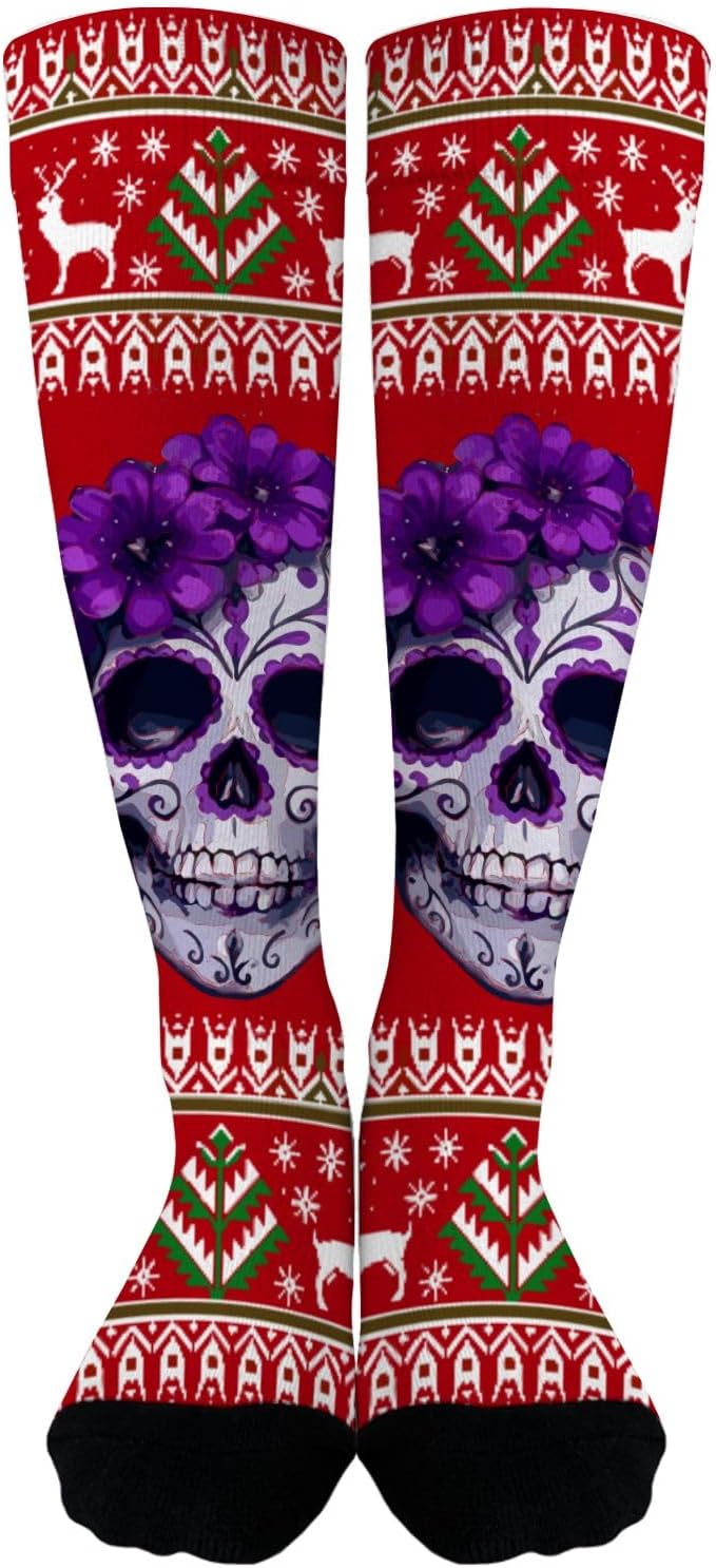 Generic - sugar skull boots for women