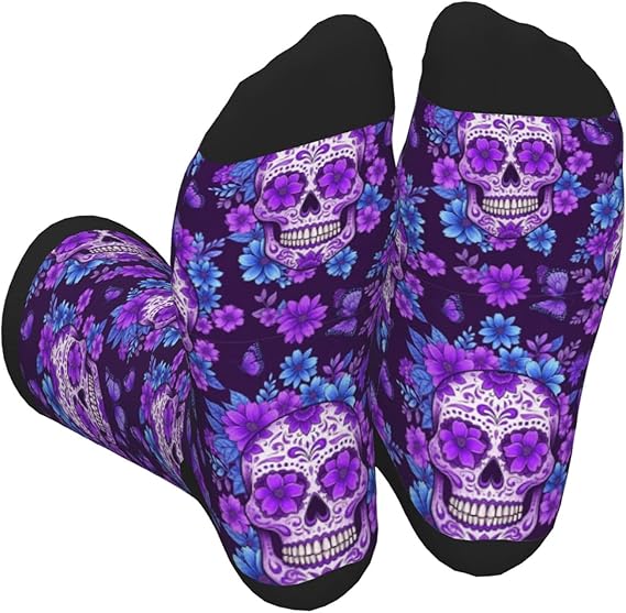 Supdreamc - sugar skull boots for women