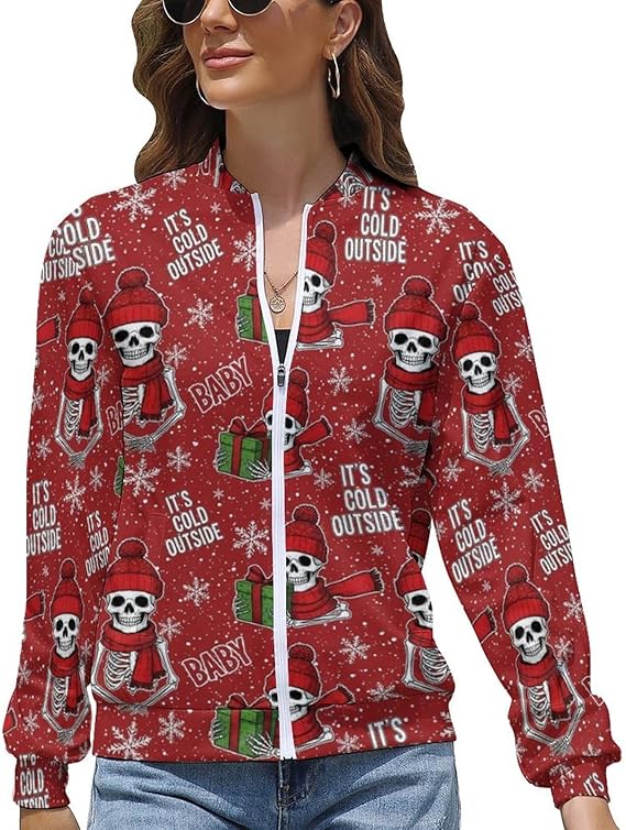 WUXEKZO - sugar skull long sleeve shirt mens