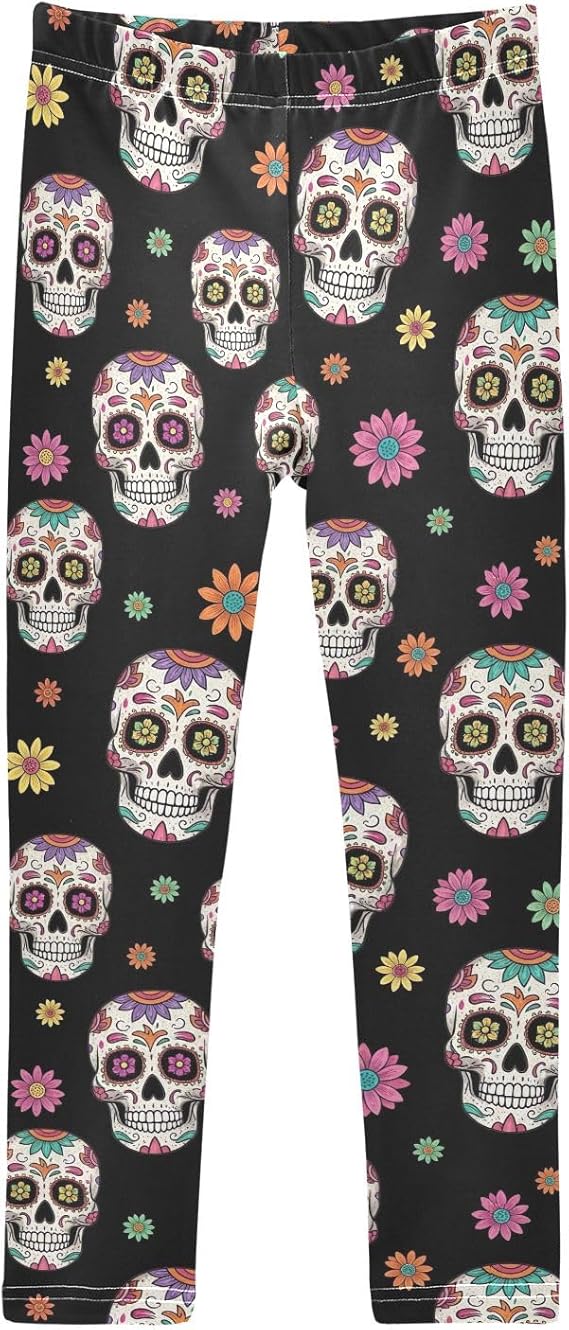 ODAWA - sugar skull leggings for women