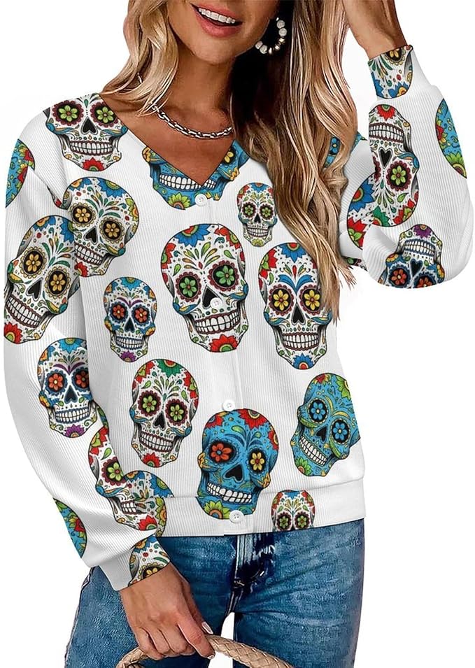 AEZKTJCHX - sugar skull boots for women