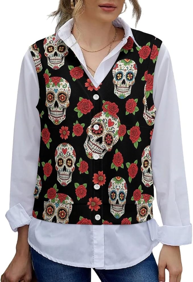 PPIKTC - sugar skull coat womens